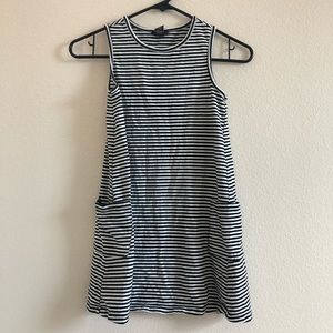 Black & White Striped Dress